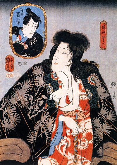 Utagawa_Kunisada, the-female-demond